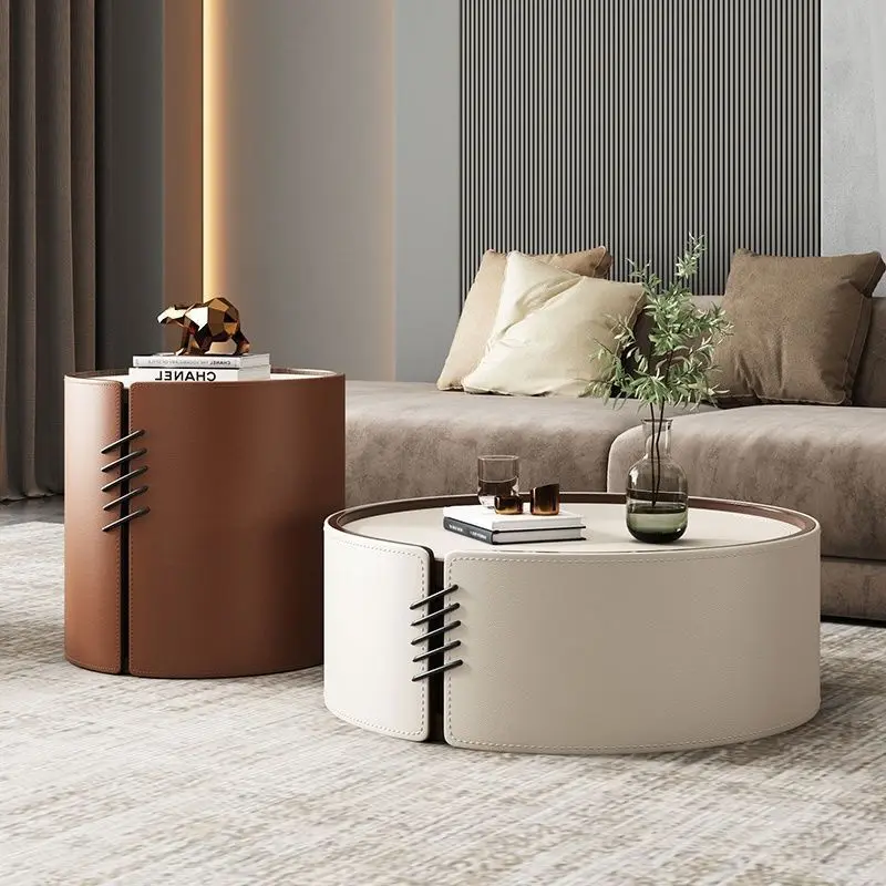 Modern Minimalist Small Apartment Coffee Table Creative Small Size Round Coffee Table Combination Nordic Coffee Table Design
Modern Minimalist Small Apartment Coffee Table Creative Small Size Round Coffee Table Combination Nordic Coffee Table Design