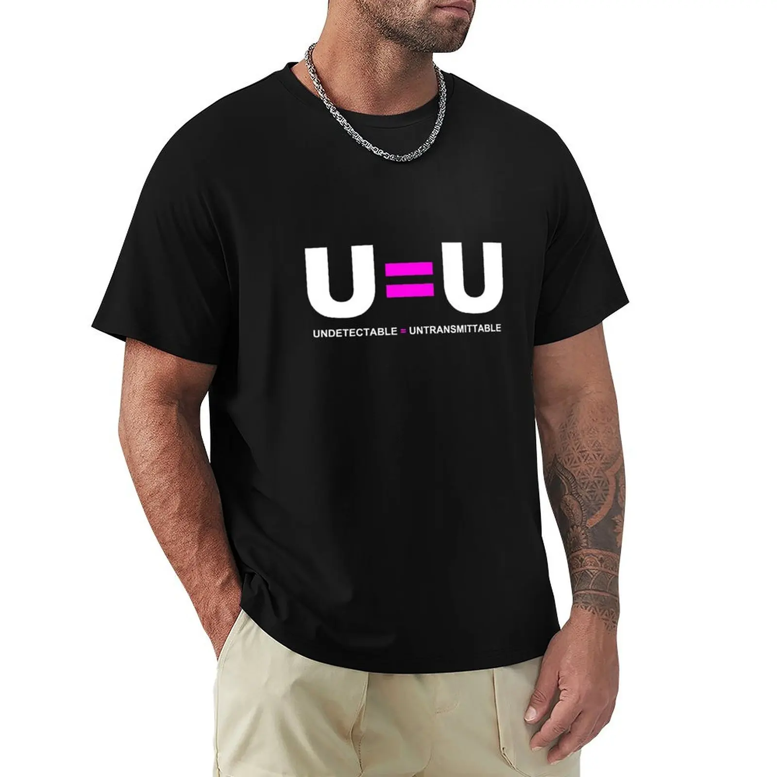 U=U Undetectable Equals Untransmittable HIV T-Shirt graphic tee shirt shirts graphic tees sweat mens t shirts pack
U=U Undetectable Equals Untransmittable HIV T-Shirt graphic tee shirt shirts graphic tees sweat mens t shirts pack