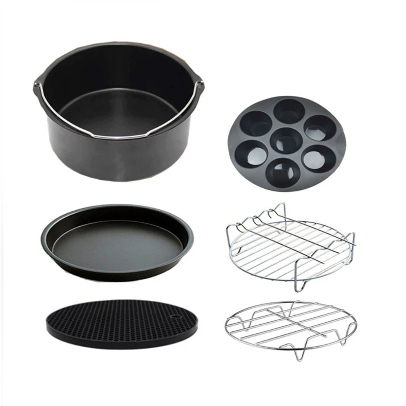 Upgraded Round Cake Pans Cake Bucket Baking Pans set Practical Cookware Set 6pcs
Upgraded Round Cake Pans Cake Bucket Baking Pans set Practical Cookware Set 6pcs