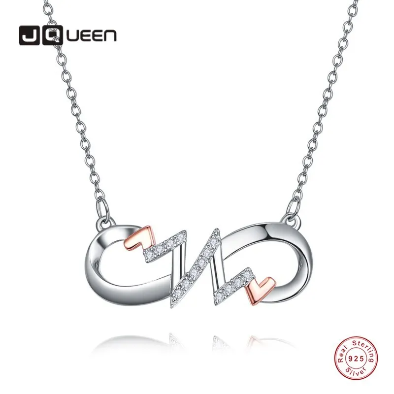 JQUEEN позолоченное ожерелье Бесконечность ювелирные изделия для женщин 925 пробы серебряная подвеска с цирконием ожерелье
JQUEEN позолоченное ожерелье Бесконечность ювелирные изделия для женщин 925 пробы серебряная подвеска с цирконием ожерелье
