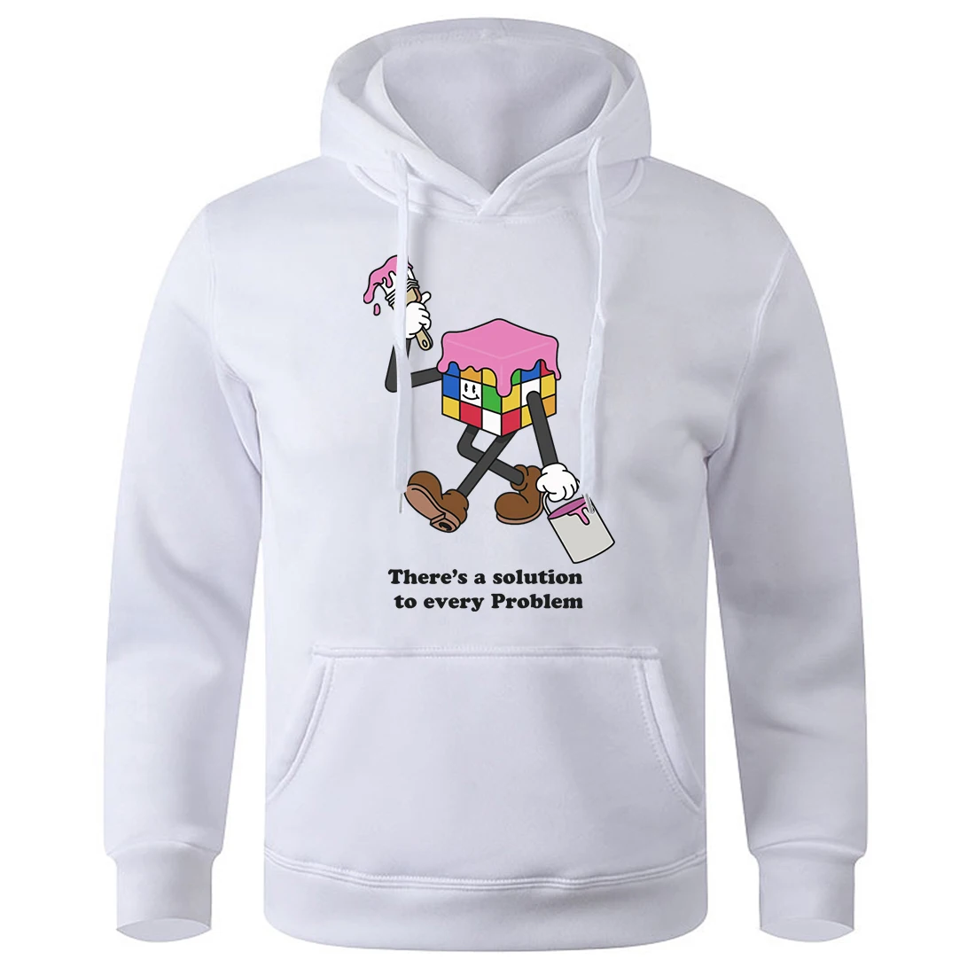 There Is A Solution To Every Problem Print Hoodies Men Fashion Vintage Hooded Breathable Soft Hoody Novelty Creative Sweatshirt
There Is A Solution To Every Problem Print Hoodies Men Fashion Vintage Hooded Breathable Soft Hoody Novelty Creative Sweatshirt