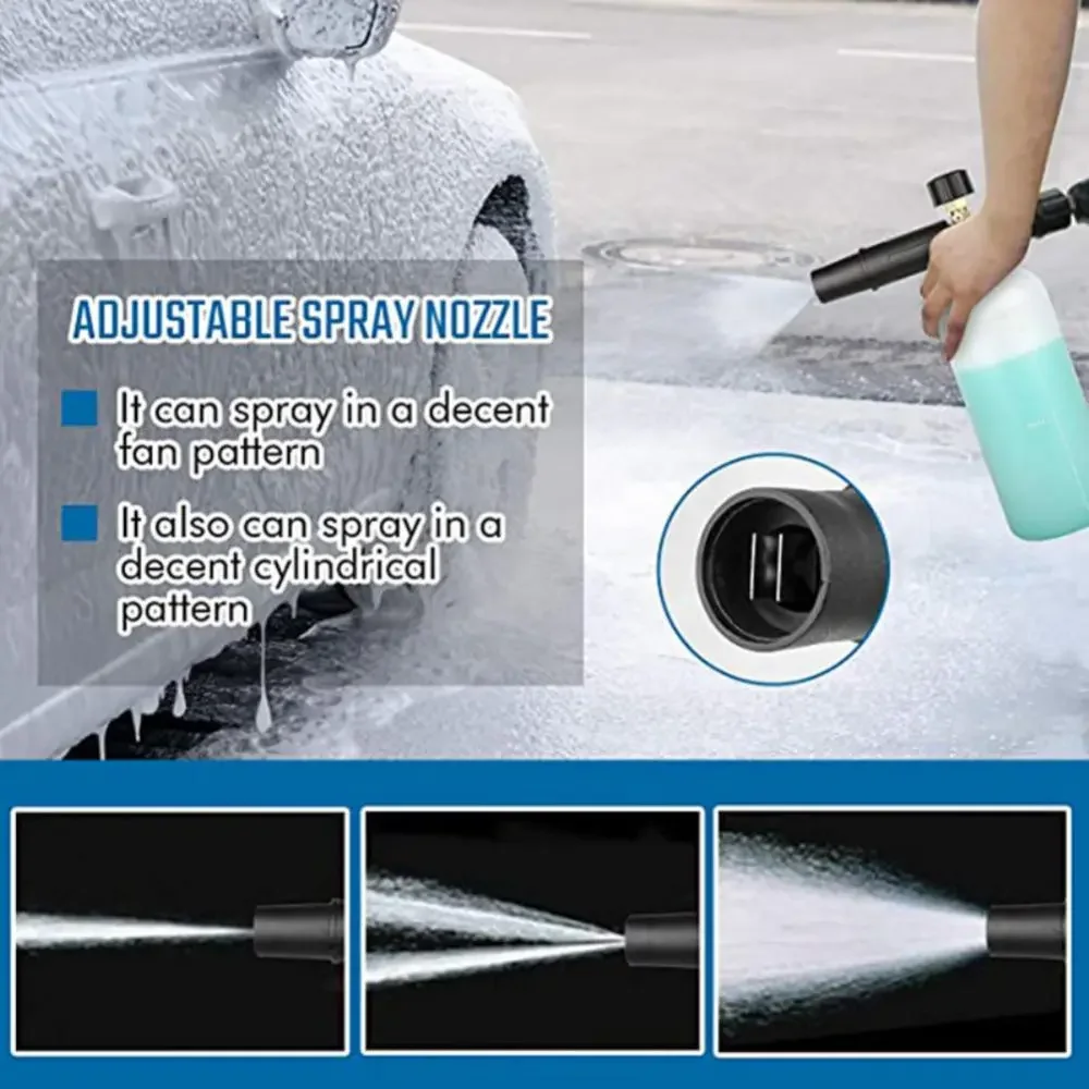 Foam Wash Snow Foam Lance Foam Nozzle Foam Cannon Foam Generator For Daewoo Hammer Karcher Huter High Pressure Washer
Foam Wash Snow Foam Lance Foam Nozzle Foam Cannon Foam Generator For Daewoo Hammer Karcher Huter High Pressure Washer
