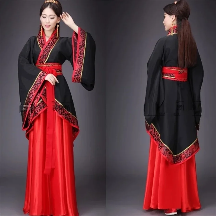 

Hanfu Национальный стиль, мужская старинная традиционная китайская одежда для косплея для женщин, одежда Hanfu, женское сценическое платье