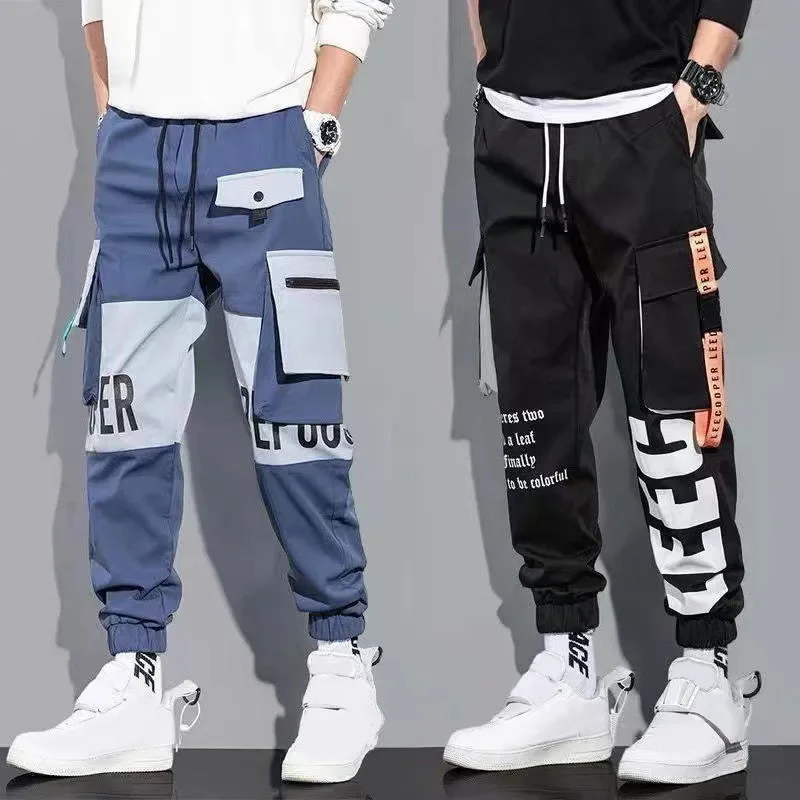 Men Drawstring Casual Pants Ribbon Tassel Pocket Hip Hop Joggers Cargo Pants Workout Sweatpants Trousers Sweatpants Streetwear
Men Drawstring Casual Pants Ribbon Tassel Pocket Hip Hop Joggers Cargo Pants Workout Sweatpants Trousers Sweatpants Streetwear