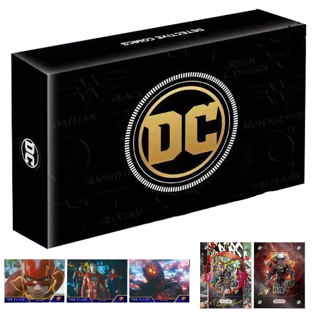 DC Collection Card For Children Classic Fantasy Battle Movies Cyborg Shazam Green Lantern Rare Limited Game Card Christmas Gifts
DC Collection Card For Children Classic Fantasy Battle Movies Cyborg Shazam Green Lantern Rare Limited Game Card Christmas Gifts