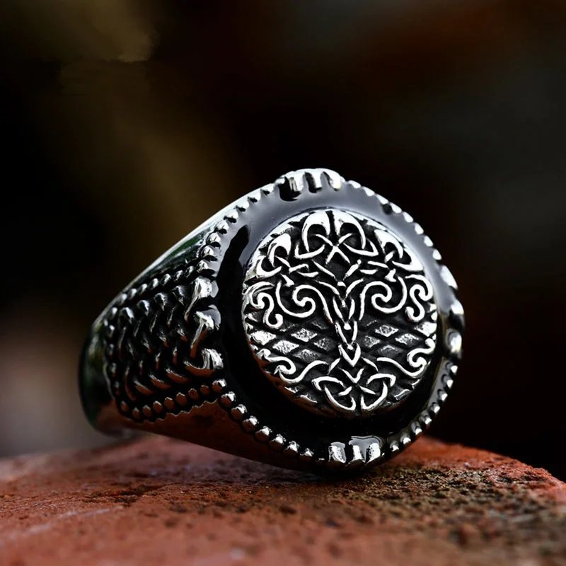 Vintage Unique Tree of Life Amulet Stainless Steel Womens Mens Rings Elegant Charm for Boyfriend Biker Jewelry Creativity Gift
Vintage Unique Tree of Life Amulet Stainless Steel Womens Mens Rings Elegant Charm for Boyfriend Biker Jewelry Creativity Gift