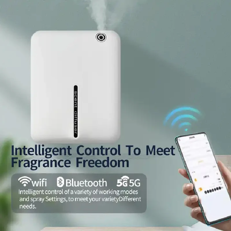 Aroma Diffuser 500m³ Wall Mounted Essential Oil Diffuser Hotel Home Air Freshener Odor Machine Air Seasoning Room Fragrance
Aroma Diffuser 500m³ Wall Mounted Essential Oil Diffuser Hotel Home Air Freshener Odor Machine Air Seasoning Room Fragrance
