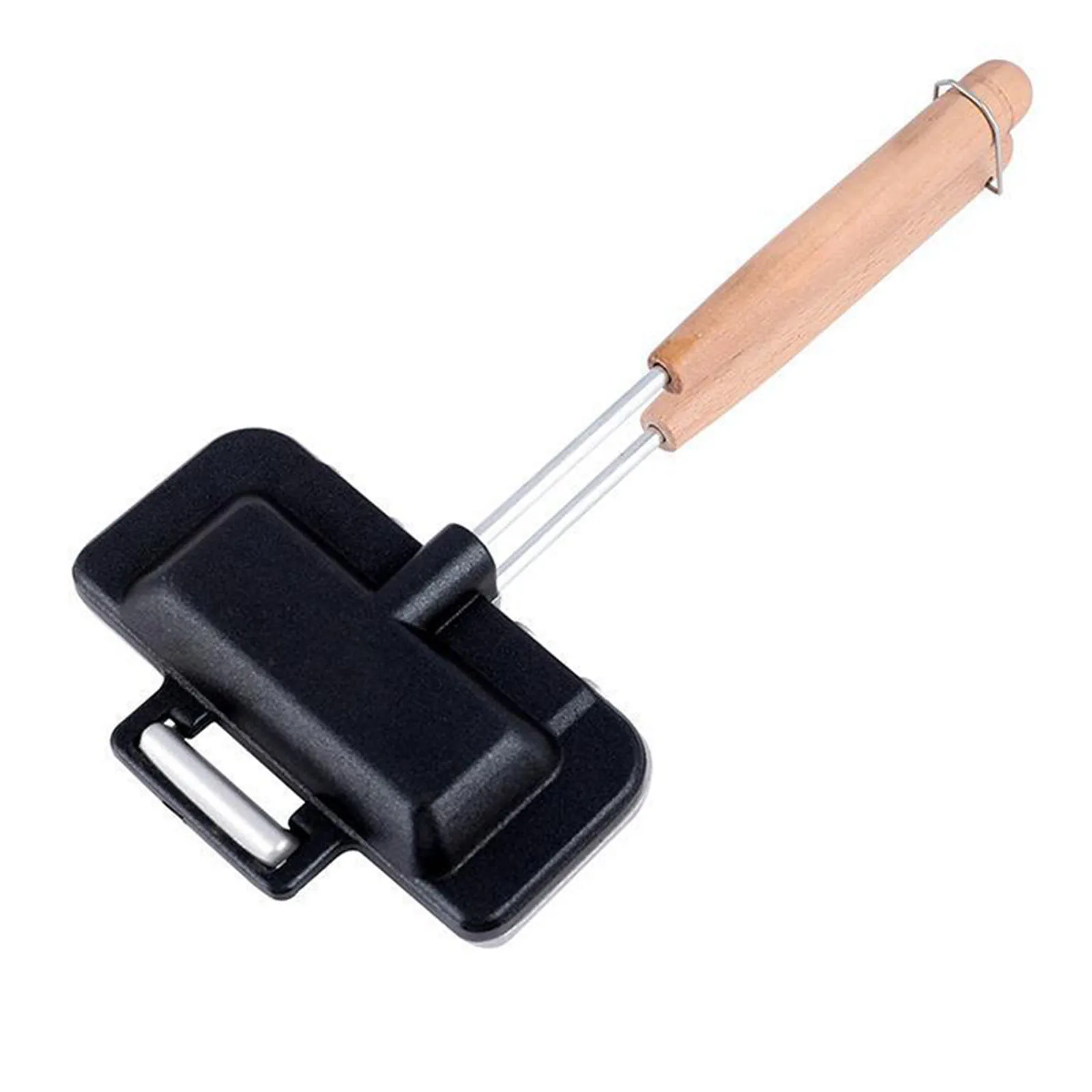 Nonstick Skillet Convenient and Quick Breakfast Sandwich Maker Hot Dog Toaster Egg Panini Press Pan Portable Design
Nonstick Skillet Convenient and Quick Breakfast Sandwich Maker Hot Dog Toaster Egg Panini Press Pan Portable Design
