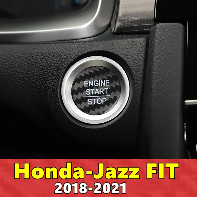 For Honda Jazz Car Engine Start Stop Button Cover Real Carbon Fiber Sticker Fit 2018 2019 2020 2021
For Honda Jazz Car Engine Start Stop Button Cover Real Carbon Fiber Sticker Fit 2018 2019 2020 2021