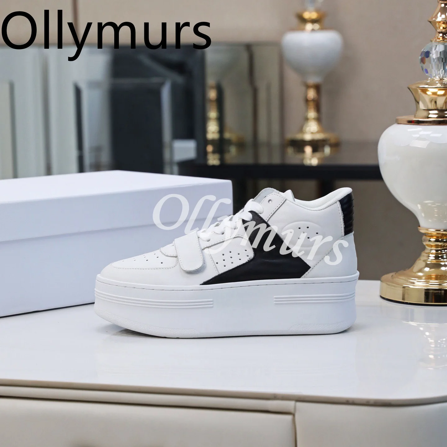 Ollymurs Size 35-41Genuine Leather Sneakers Platform Flats Mixed Color Luxury Autumn Designer Shoes Casual Zapatillas Mujer
Ollymurs Size 35-41Genuine Leather Sneakers Platform Flats Mixed Color Luxury Autumn Designer Shoes Casual Zapatillas Mujer