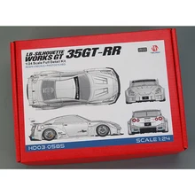Hobby Design HD03-0585 1/24 LB-Silhouette Works GT 35GT-RR Trans-Kit Hand Made Model Set Resin+PE+Decals+Metal
Hobby Design HD03-0585 1/24 LB-Silhouette Works GT 35GT-RR Trans-Kit Hand Made Model Set Resin+PE+Decals+Metal