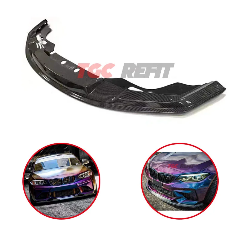 For BMW 2 Series M2 F87 Carbon Fiber Front Bumper Lip Chin Spoiler Apron Front Lip
For BMW 2 Series M2 F87 Carbon Fiber Front Bumper Lip Chin Spoiler Apron Front Lip