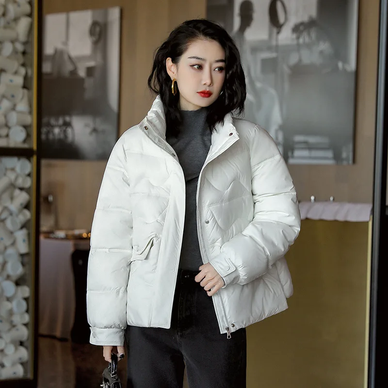 Winter Jacket Turtleneck Women Warm Coat Cotton Thick Windproof Jacket Female Women Wadded Clothes 2023
Winter Jacket Turtleneck Women Warm Coat Cotton Thick Windproof Jacket Female Women Wadded Clothes 2023