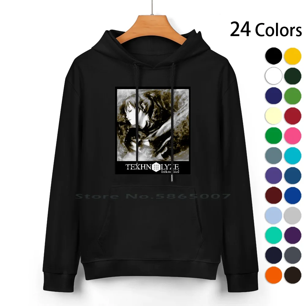 

Texhnolyze Pure Cotton Hoodie Sweater 24 Colors Texhnolyze Anime Manga Japanese Dystopian Utopia Futuristic Sci Fi Science