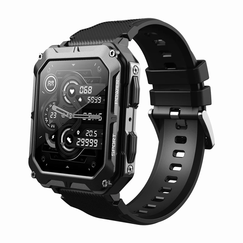 

2023 Newest Smart Watch C20 PRO 1.83 Inch Men Music BT Call Outdoor Sports Fitness Tracker Heart Rate Blood Pressure Smartwatch