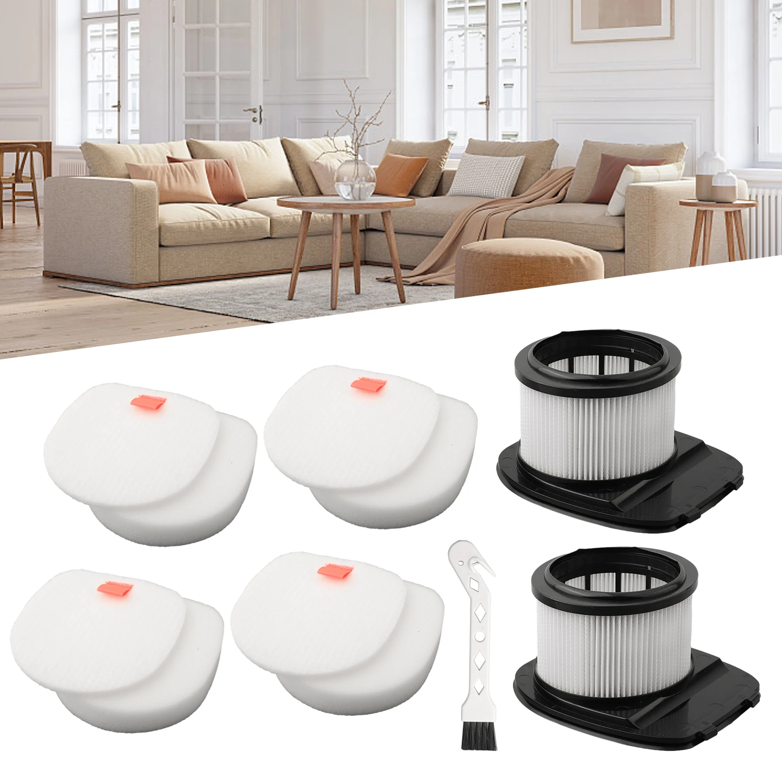 Filter Kit For Shark IZ201 IZ251 IZ201EUT IZ201EUTSB Cordless Vacuum Enhance Filtration Efficiency Excellent Performance
Filter Kit For Shark IZ201 IZ251 IZ201EUT IZ201EUTSB Cordless Vacuum Enhance Filtration Efficiency Excellent Performance