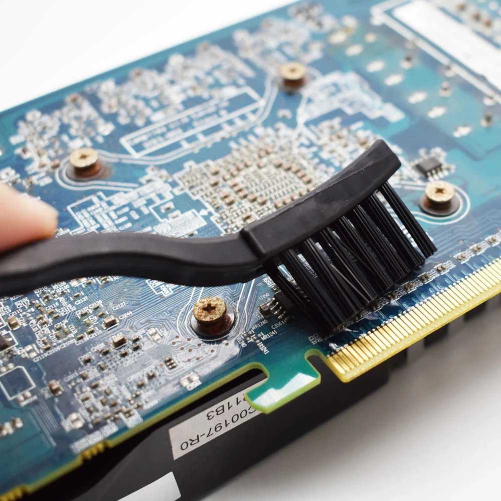 ESD Brush Anti-Static Brush Anti-Static Plastic 15×30mm Head Size 5 Pcs PCB And SCD Brush Cleaning Brush Plastic Brush
ESD Brush Anti-Static Brush Anti-Static Plastic 15×30mm Head Size 5 Pcs PCB And SCD Brush Cleaning Brush Plastic Brush