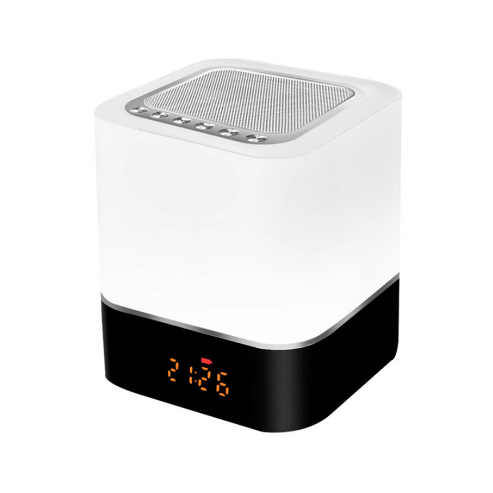 Multifunctional Atmosphere Lamp Wireless BT Speaker Touch Lamp Colorful LED Night Light Alarm Clock Time Display Support U Disk
Multifunctional Atmosphere Lamp Wireless BT Speaker Touch Lamp Colorful LED Night Light Alarm Clock Time Display Support U Disk