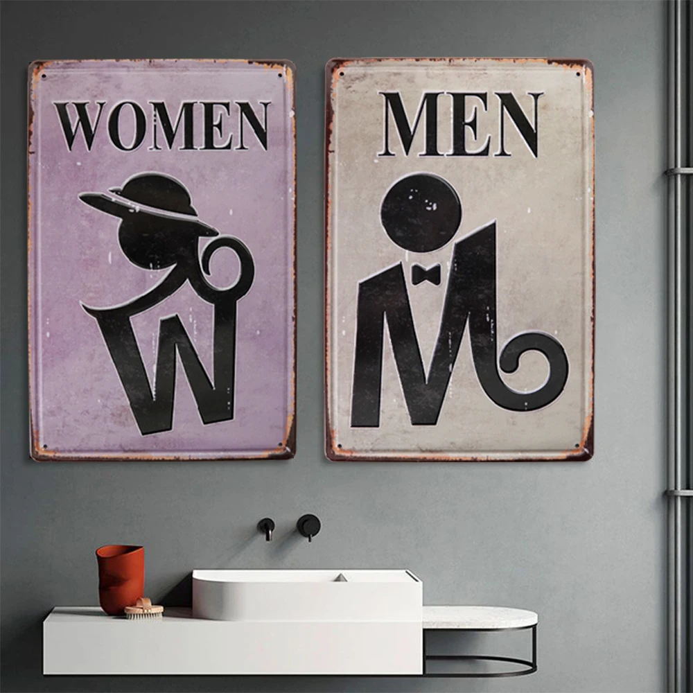 Public Areas Gender Division Metal Sign Tin Sign Public Toilets Region Decoration Plaque Home Wall Decor Nightclub Decoration
Public Areas Gender Division Metal Sign Tin Sign Public Toilets Region Decoration Plaque Home Wall Decor Nightclub Decoration