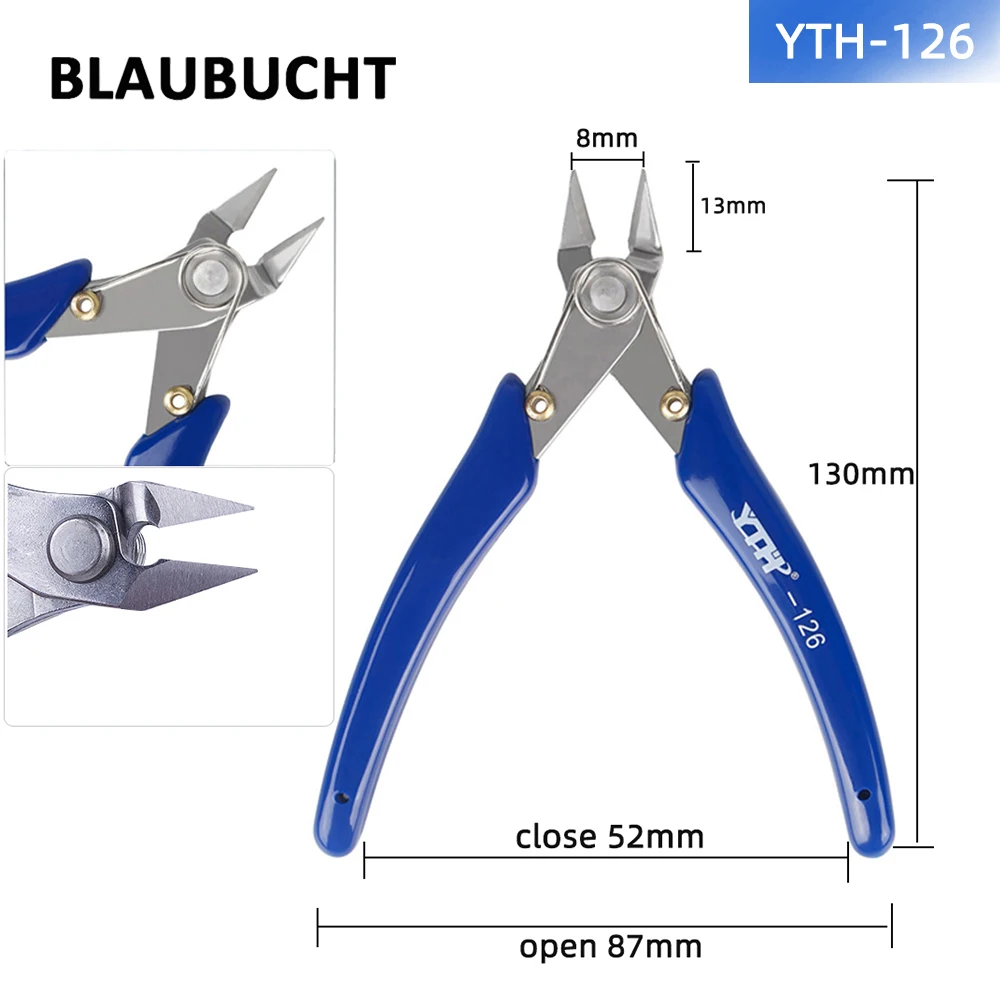 YTH-126 Plier Wire Plier Cut Line Stripping Multitool Stripper Knife Crimper Crimping Tool Cable Cutter Electric Forceps
YTH-126 Plier Wire Plier Cut Line Stripping Multitool Stripper Knife Crimper Crimping Tool Cable Cutter Electric Forceps