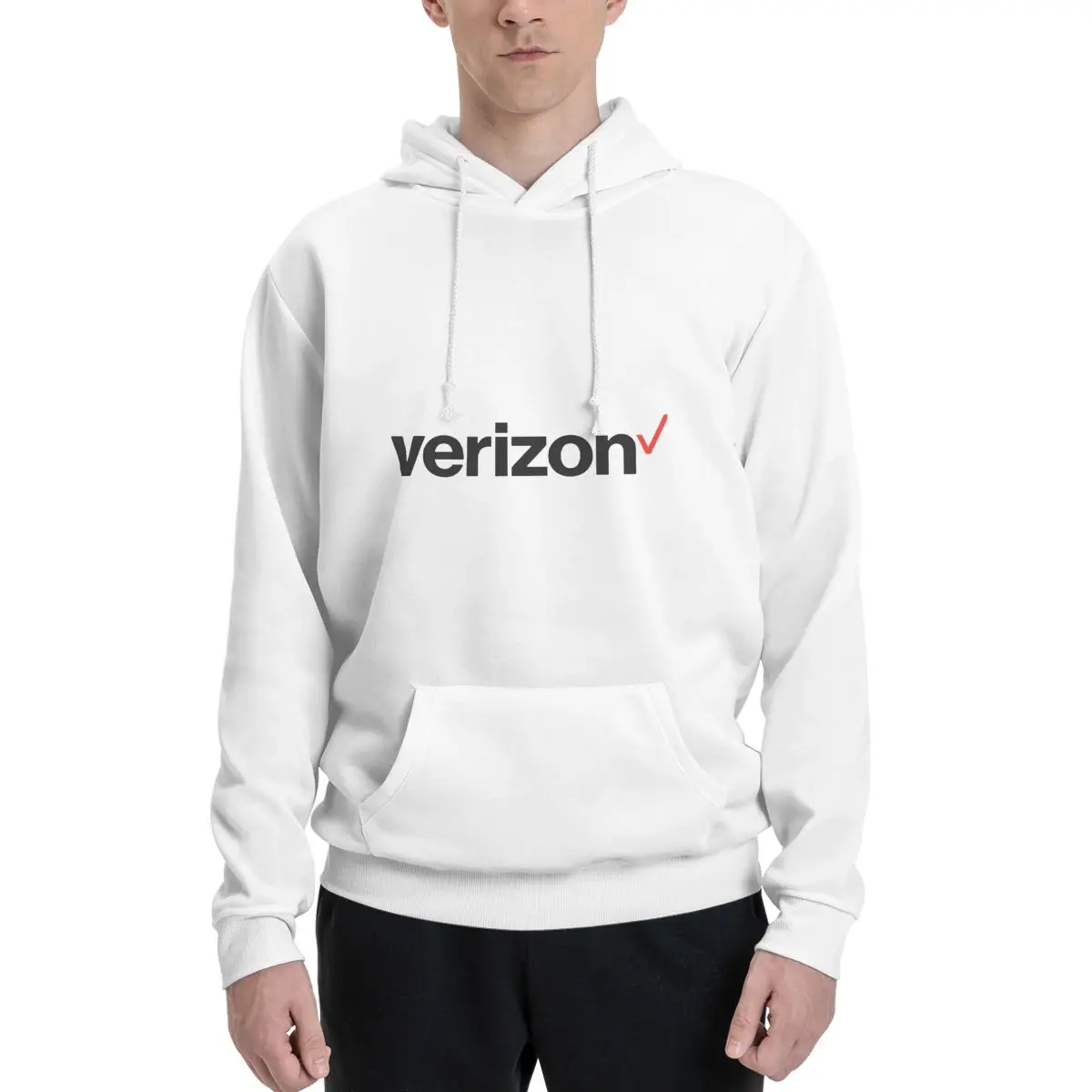 

Толстовка из полиэстера Verizon, мужской женский свитер, размер XXS-3XL