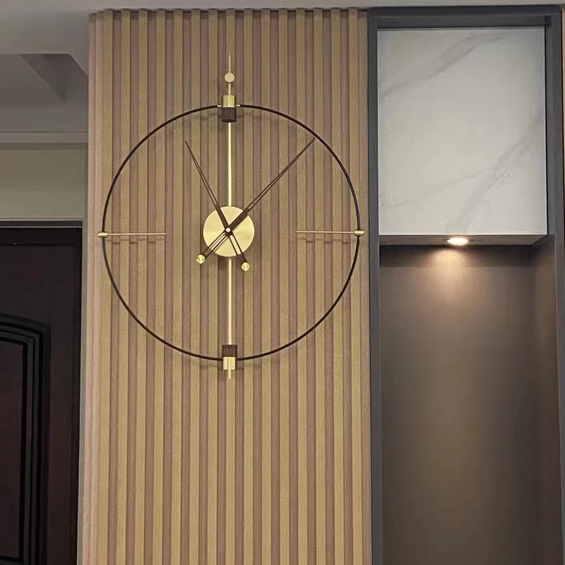 

Large Silent Metal Wall Clock Free Shipping Round Kitchen Wall Watch Art Quartz Modern Mechanism Reloj De Pared Home Decoration