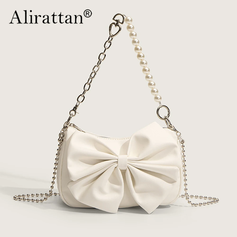 Alirattan Ladies Shoulder Bag Bow Love Chain Bag Women's 2022 New Niche High-End Single Shoulder Messenger Bag Trend
Alirattan Ladies Shoulder Bag Bow Love Chain Bag Women's 2022 New Niche High-End Single Shoulder Messenger Bag Trend
