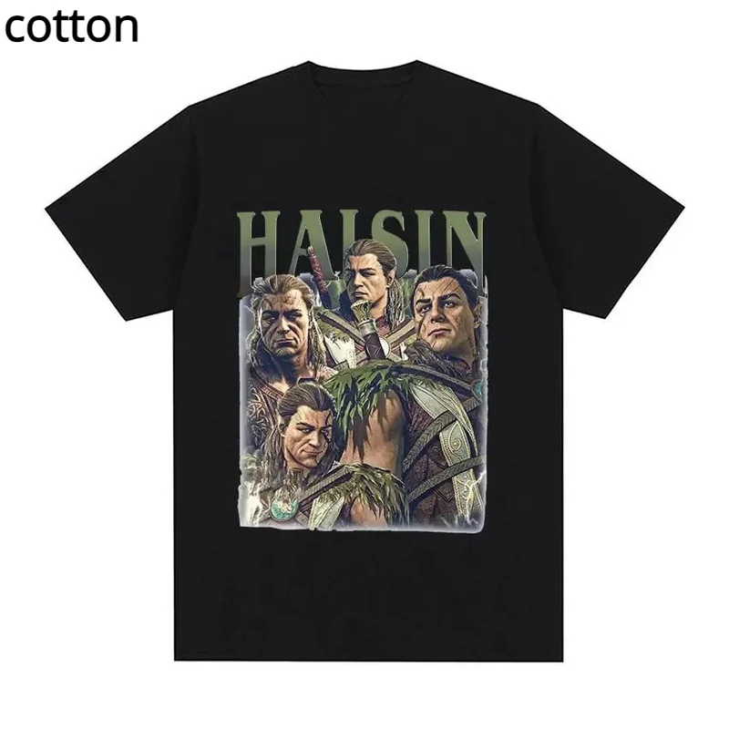 Retro Astarion Halsin Baldurs Gate 3 Graphic T Shirt Men's Gothic Short Sleeve T Shirts Male Casual Cotton Oversized T-shirt Y2K
Retro Astarion Halsin Baldurs Gate 3 Graphic T Shirt Men's Gothic Short Sleeve T Shirts Male Casual Cotton Oversized T-shirt Y2K