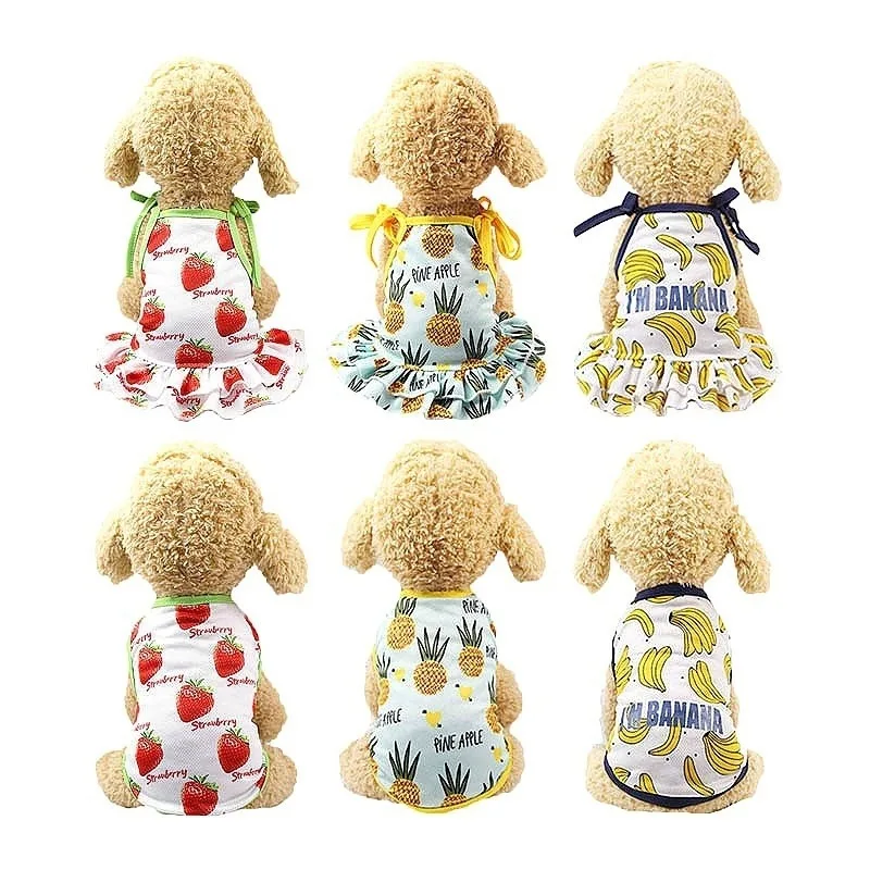 Cute Pet Dog Clothes Breathable Mesh Puppy Skirt Small Dog T-shirt Summer Pet Clothing
Cute Pet Dog Clothes Breathable Mesh Puppy Skirt Small Dog T-shirt Summer Pet Clothing