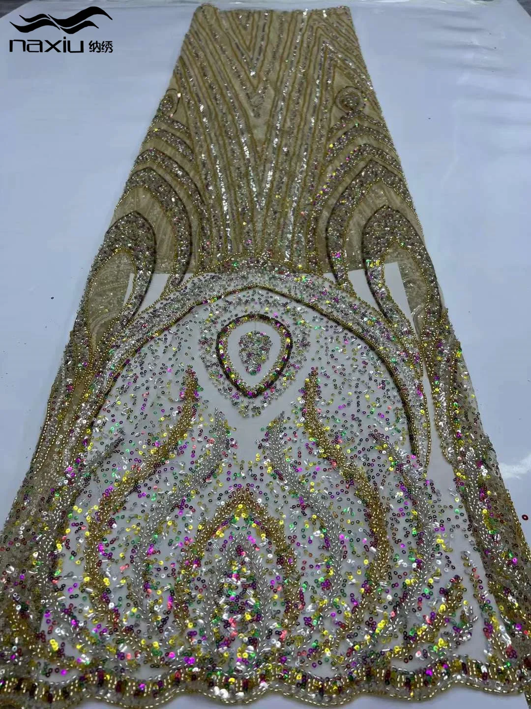 Madison Luxury Beaded Tulle Lace Fabric 2023 Wedding Bridal Heavy Crystal Beads Glitter Sequined Mesh High Quality African
Madison Luxury Beaded Tulle Lace Fabric 2023 Wedding Bridal Heavy Crystal Beads Glitter Sequined Mesh High Quality African