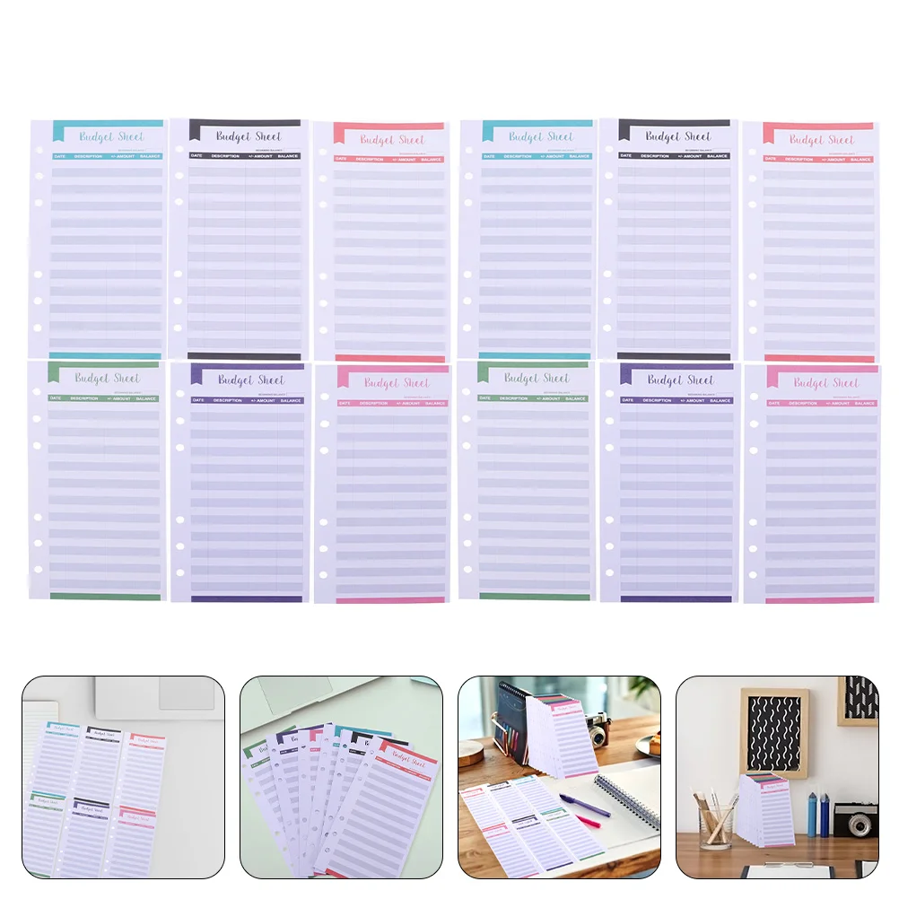 24 Pcs Budget Card Accessories Binder Accessory Plan Supply Double Offset Paper Daily Planner
24 Pcs Budget Card Accessories Binder Accessory Plan Supply Double Offset Paper Daily Planner
