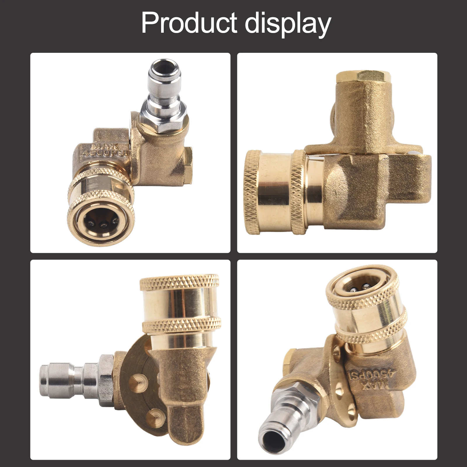 Angles Attachment Angles Swivel Brass Coupler Corrosion And Wear Attachment Construction High Quality Attachment
Angles Attachment Angles Swivel Brass Coupler Corrosion And Wear Attachment Construction High Quality Attachment