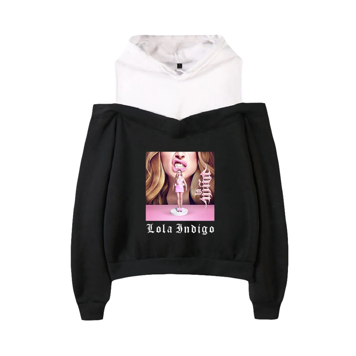 Толстовка Lola цвета индиго Merch, Женская толстовка с открытыми плечами, пуловер для девочек Y2K, уличная одежда в стиле Харадзюку, осенне-зимняя одежда, кавайные Топы
Толстовка Lola цвета индиго Merch, Женская толстовка с открытыми плечами, пуловер для девочек Y2K, уличная одежда в стиле Харадзюку, осенне-зимняя одежда, кавайные Топы