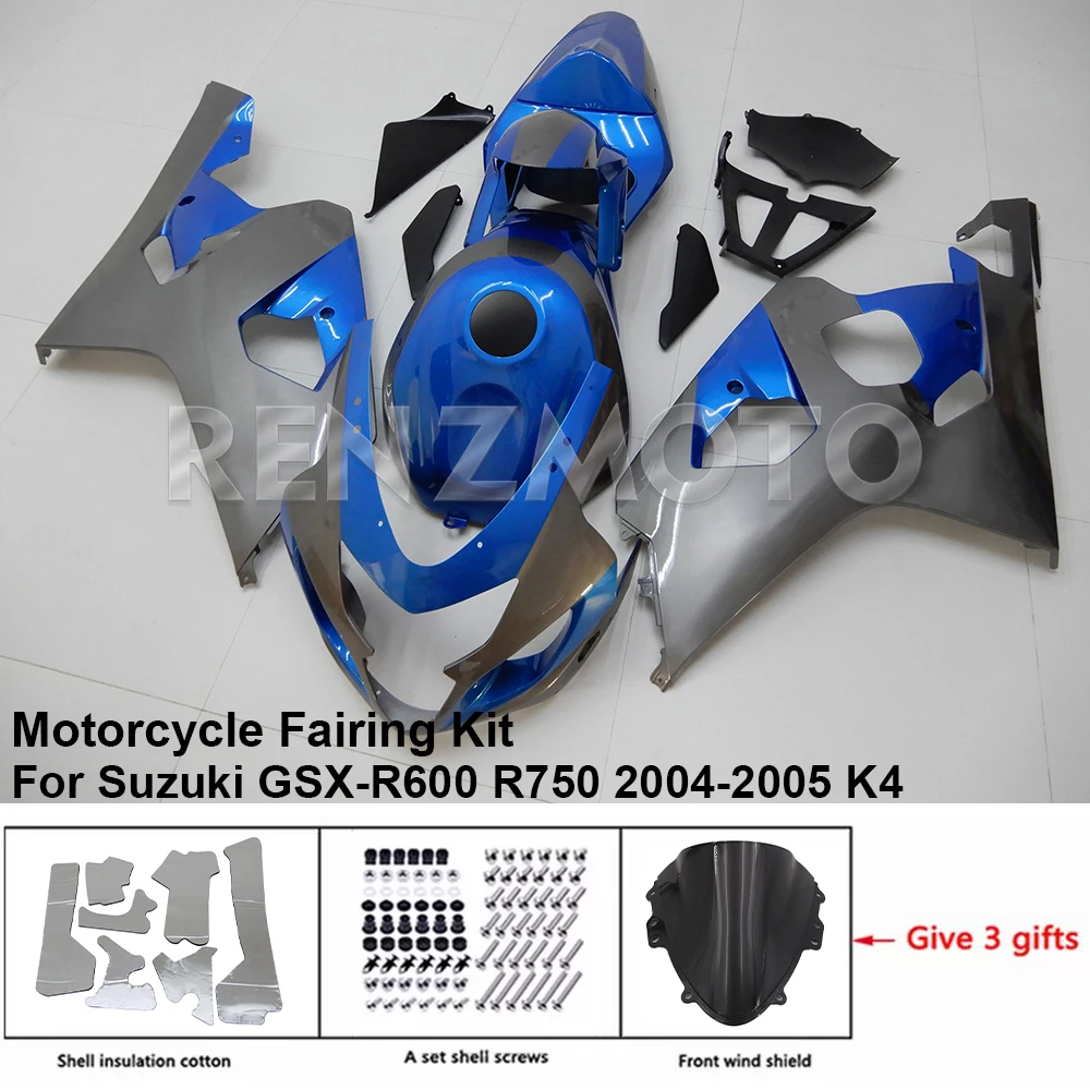 For SUZUKI GSXR 600 750 04-05 K4 K5 Fairing R/Z GR4C06 Motorcycle Set Body Kit Decoration Plastic Guard Plate Accessories Shell
For SUZUKI GSXR 600 750 04-05 K4 K5 Fairing R/Z GR4C06 Motorcycle Set Body Kit Decoration Plastic Guard Plate Accessories Shell