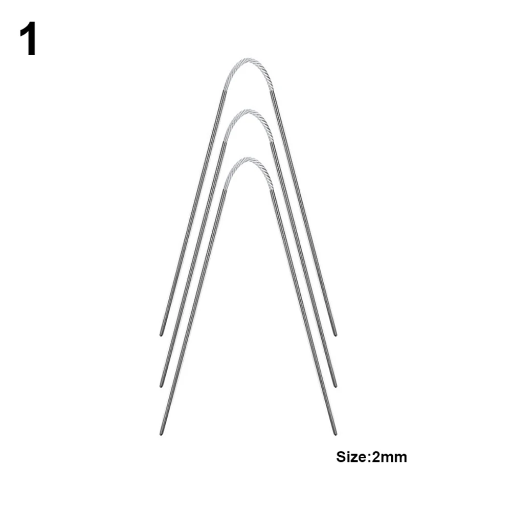 Circular Knitting Needles Set Stainless Steel Material Smooth and Flexible Perfect for Knitting Accessories 3pcs
Circular Knitting Needles Set Stainless Steel Material Smooth and Flexible Perfect for Knitting Accessories 3pcs