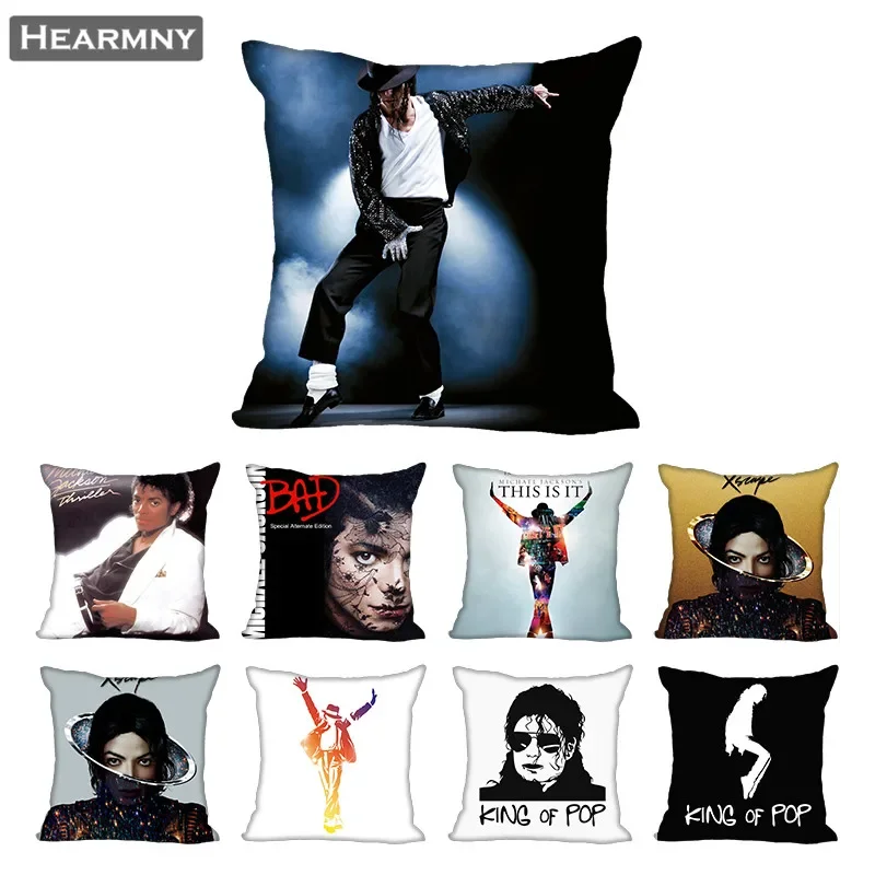 Michael Jackson Pillow Case For Home Decorative Pillows Cover Invisible Zippered Throw PillowCases 40X40,45X45cm 
Michael Jackson Pillow Case For Home Decorative Pillows Cover Invisible Zippered Throw PillowCases 40X40,45X45cm