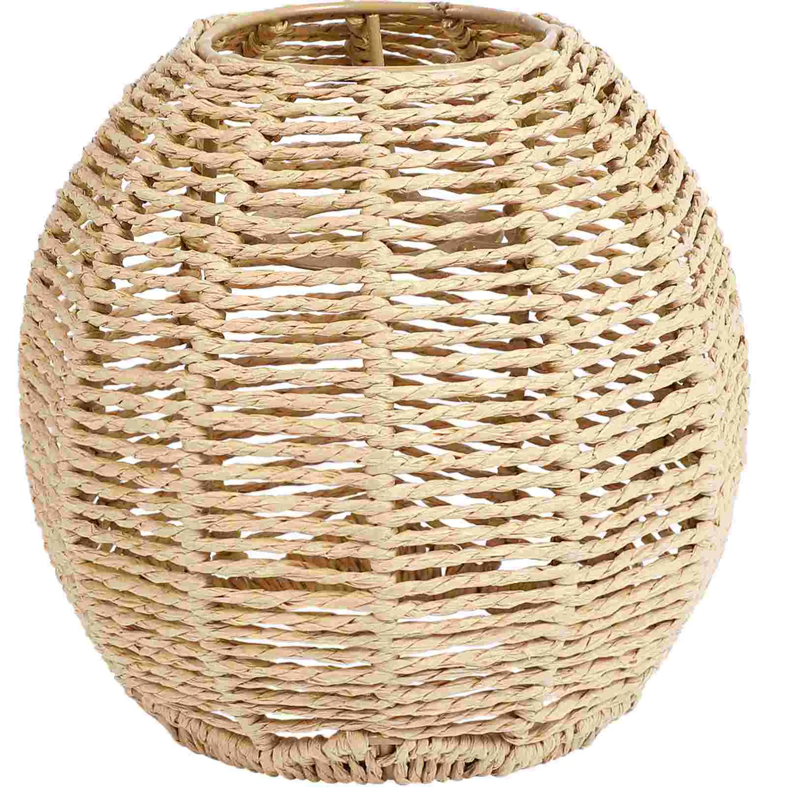 Rattan Ceiling Pendant Light Cover Vintage Handwoven Chandelier Lamp Shade Bulb Guard Cage for Living Room Bedroom Restaurant
Rattan Ceiling Pendant Light Cover Vintage Handwoven Chandelier Lamp Shade Bulb Guard Cage for Living Room Bedroom Restaurant