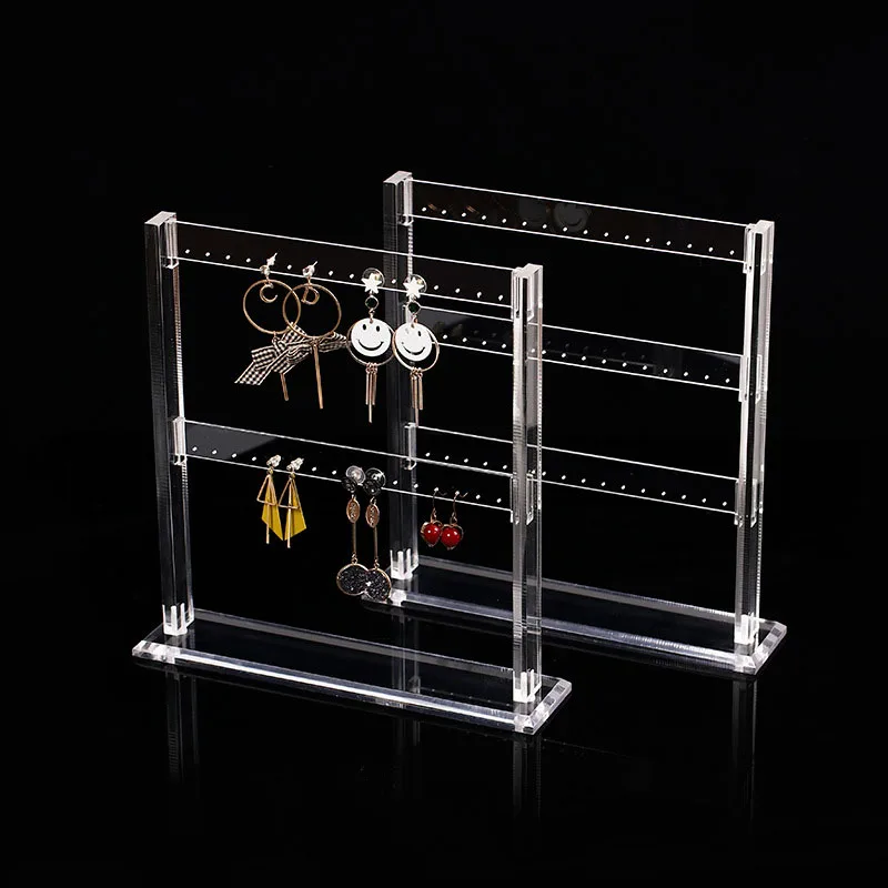 2/3 Layer Transparent Acrylic Display Stand For Earrings Storage Organization Suspension Pendant Jewelry Storage Rack
2/3 Layer Transparent Acrylic Display Stand For Earrings Storage Organization Suspension Pendant Jewelry Storage Rack