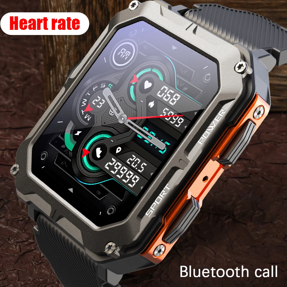 Rollstimi Men 1.83inch Sports Smartwatch Bluetooth Call woman Smartwatch fitness Heart rate Blood oxygen detection Waterproof
Rollstimi Men 1.83inch Sports Smartwatch Bluetooth Call woman Smartwatch fitness Heart rate Blood oxygen detection Waterproof