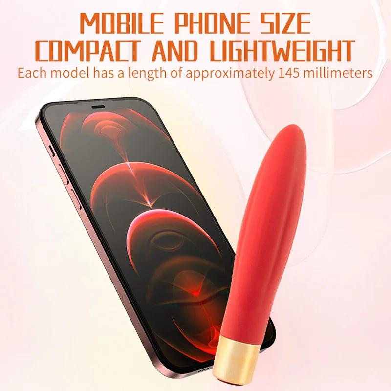 Мини-Массажер Женский эротический перезаряжаемый с 7 режимами вибрации для стимуляции точки G