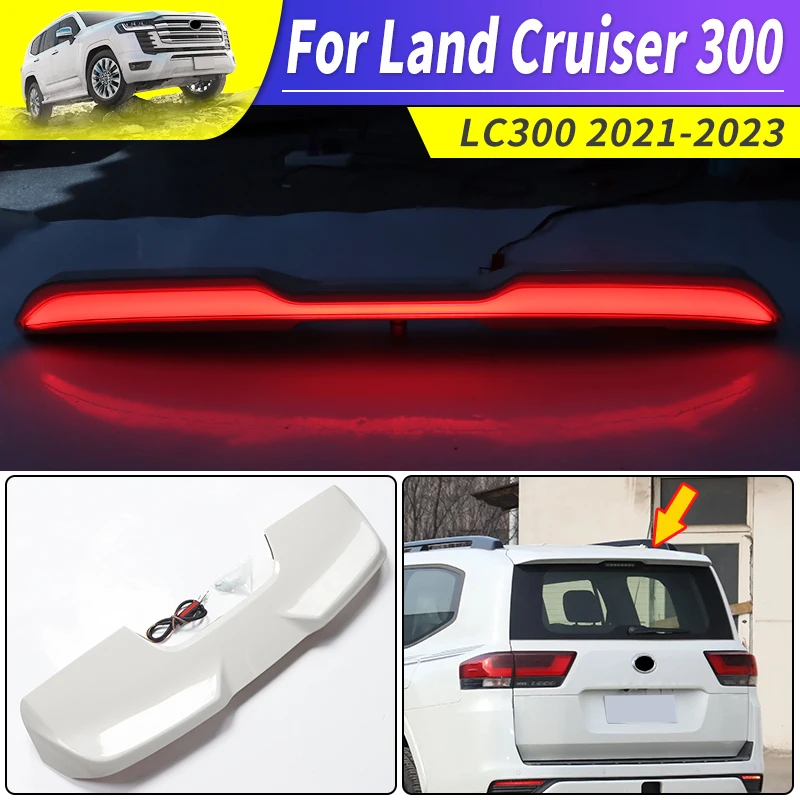 Для 2021 2022 2023 Toyota Land Cruiser 300 фотоэлемент динамическое заднее крыло LC300 FJ300 внешние модернизированные модифицированные аксессуары комплект кузова
Для 2021 2022 2023 Toyota Land Cruiser 300 фотоэлемент динамическое заднее крыло LC300 FJ300 внешние модернизированные модифицированные аксессуары комплект кузова
