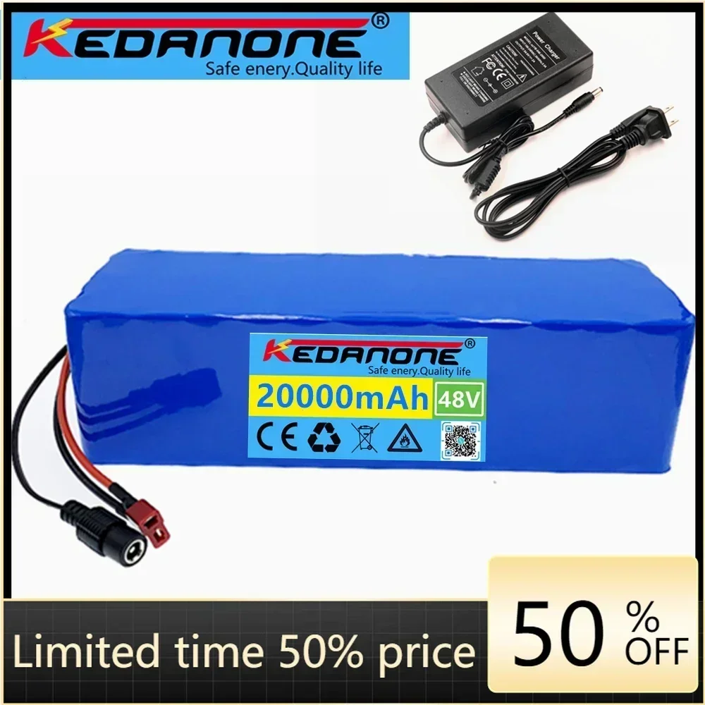 48V Lithium ion Battery 48V 20Ah 1000W 13S3P Li-ion Battery Pack For E-bike Electric Bicycle Scooter With BMS + 2A Charger
48V Lithium ion Battery 48V 20Ah 1000W 13S3P Li-ion Battery Pack For E-bike Electric Bicycle Scooter With BMS + 2A Charger