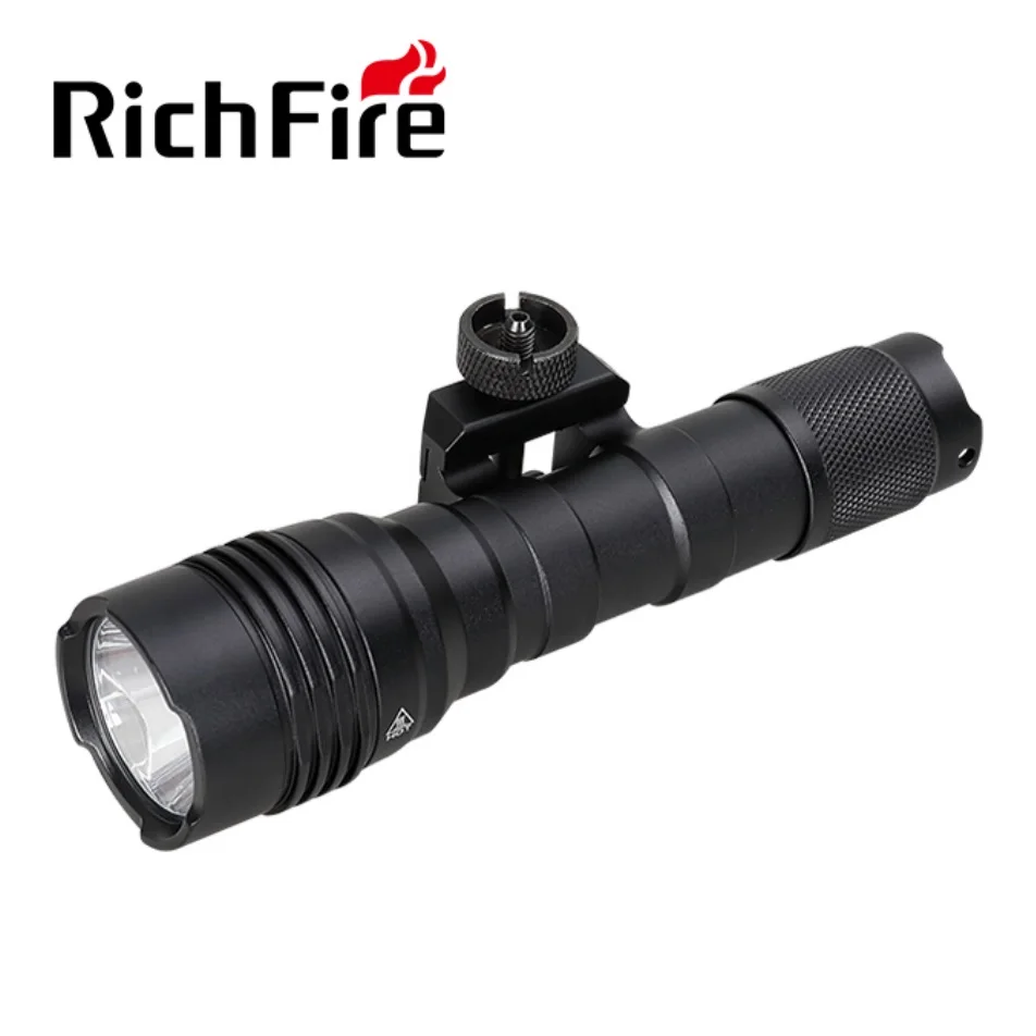 

RichFire SFD-021 High Power LED Flashlight CREE 1000lm Hunting Tactical Torch with Remote Switch for 20mm Pistol Handgun Rifle