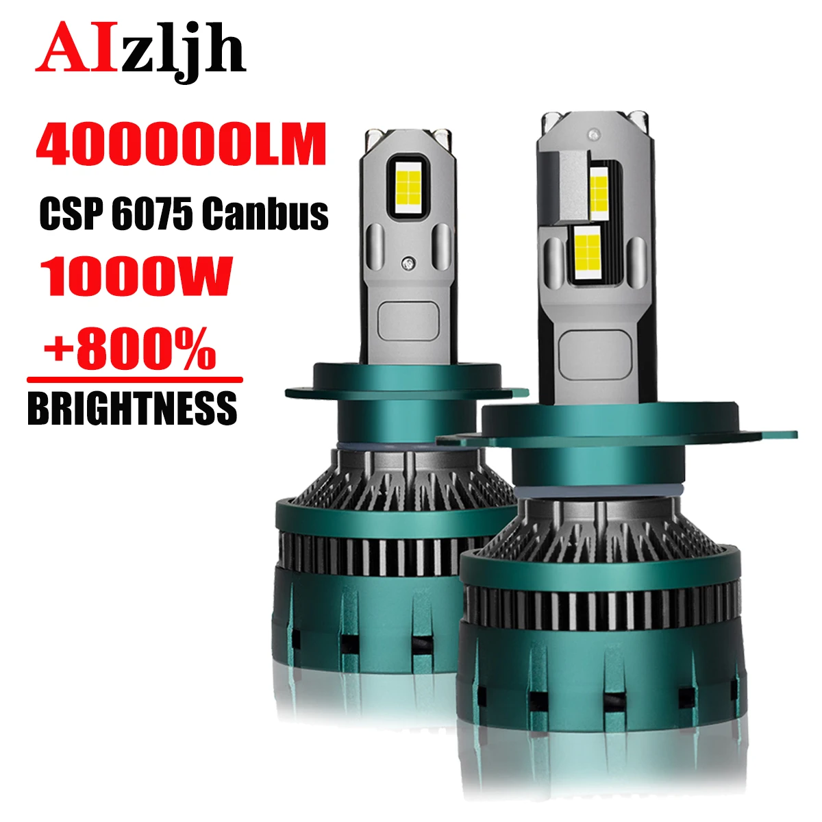 AIZLJH 400000LM автомобильная лампа головного света 6000K H1 H4 H7 H8 H9 H11 9005 9006 9012 лампочка CSP 6075 Canbus 1000W Супер яркая фотолампа 12 В
AIZLJH 400000LM автомобильная лампа головного света 6000K H1 H4 H7 H8 H9 H11 9005 9006 9012 лампочка CSP 6075 Canbus 1000W Супер яркая фотолампа 12 В