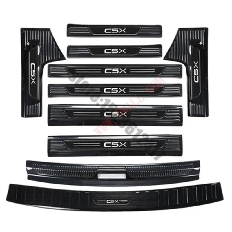 for Citroen CitroenC5X C5X 2021-2023 stainless steel Car Scuff Plate/Door Sill Rear Bumper Protector Sill car accessories
for Citroen CitroenC5X C5X 2021-2023 stainless steel Car Scuff Plate/Door Sill Rear Bumper Protector Sill car accessories