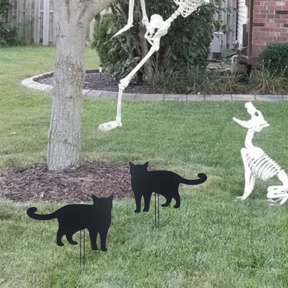 2023 Halloween Yard Signs Stakes Black Cat Lawn Decorations Signs Halloween Party Decorations Kids Horror Party Supplies
2023 Halloween Yard Signs Stakes Black Cat Lawn Decorations Signs Halloween Party Decorations Kids Horror Party Supplies