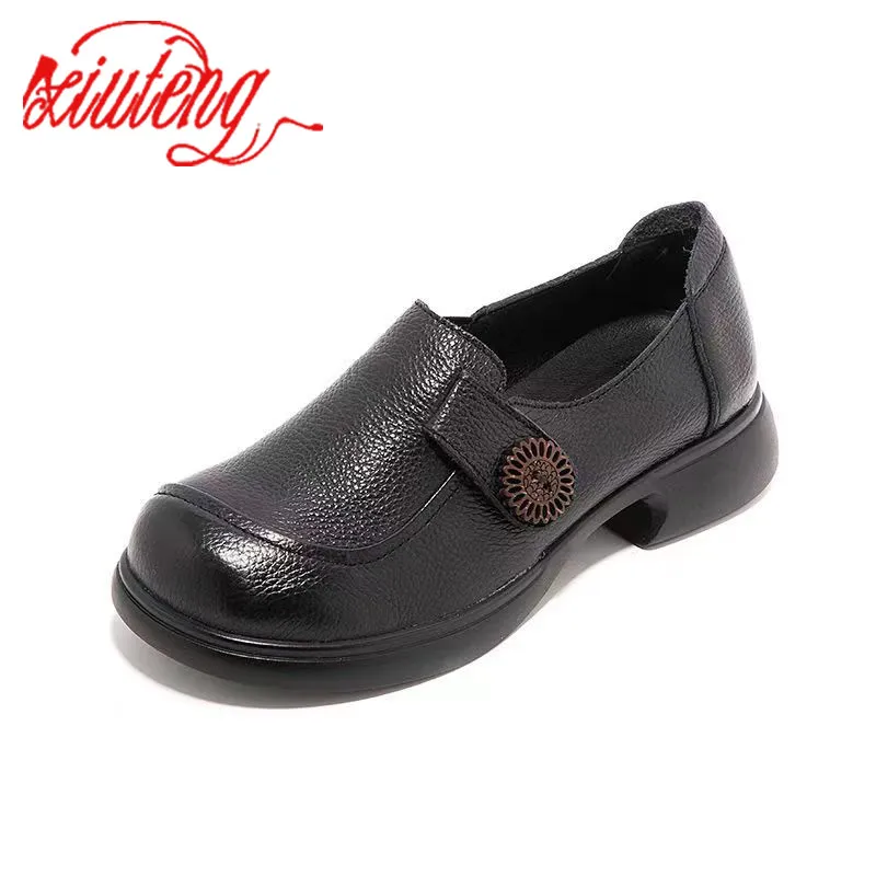 XT Double buckle loafers women Fall Student Uniform Small Leather Shoes Retro British Style Women's Shoes Mary Janes black Gray
XT Double buckle loafers women Fall Student Uniform Small Leather Shoes Retro British Style Women's Shoes Mary Janes black Gray