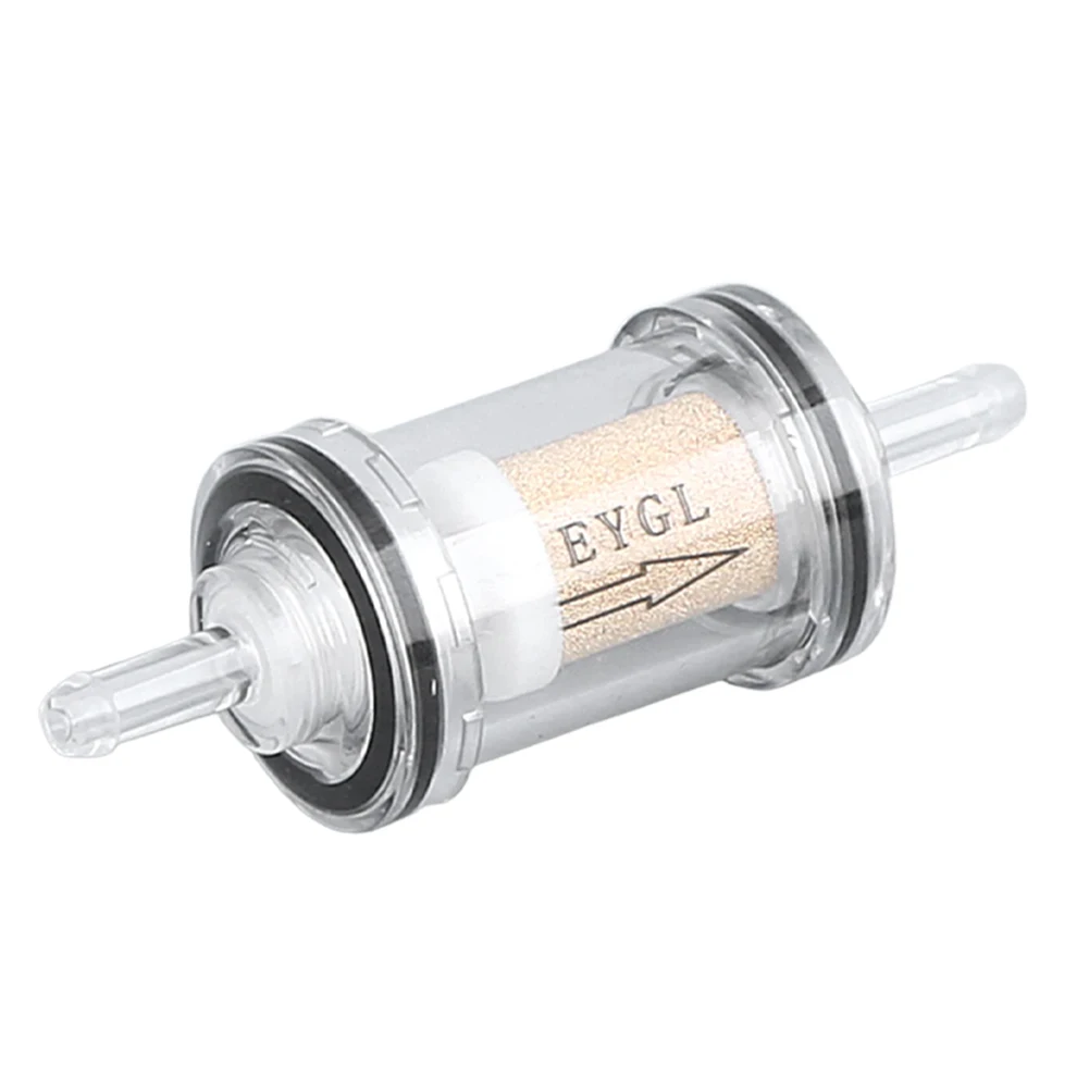 Wide range of uses transparent fuel filter with copper filter element perfect for gas powered engines and motorcycles
Wide range of uses transparent fuel filter with copper filter element perfect for gas powered engines and motorcycles