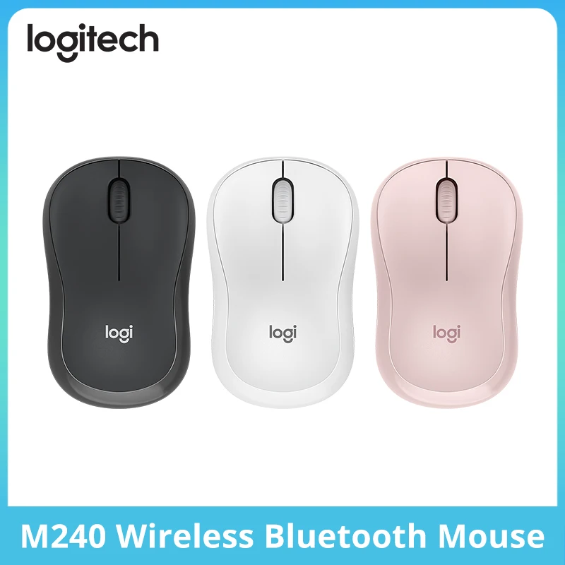 

Logitech M240 4000dpi Optical Light Sound Laptop Mute Home Business Bluetooth Portable Office Wireless Silent Mouse