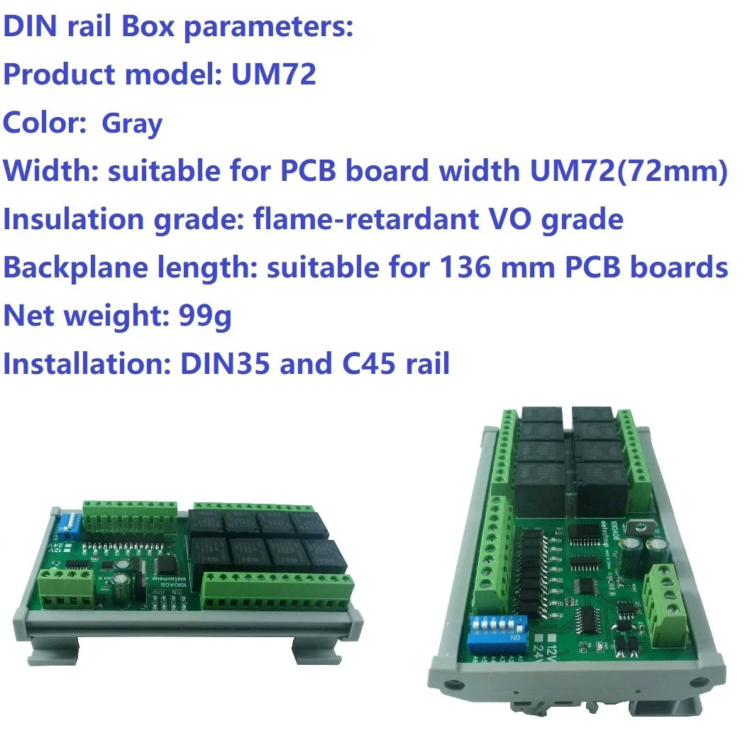 Модуль реле RS485 Modbus RTU, функциональный код 01 05 15 02 03 06 16 DC 12V 24V 8I8O PLC IO расширяющаяся плата UART
Модуль реле RS485 Modbus RTU, функциональный код 01 05 15 02 03 06 16 DC 12V 24V 8I8O PLC IO расширяющаяся плата UART